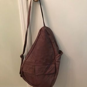Healthy Back Bag in Distressed Brown Leather